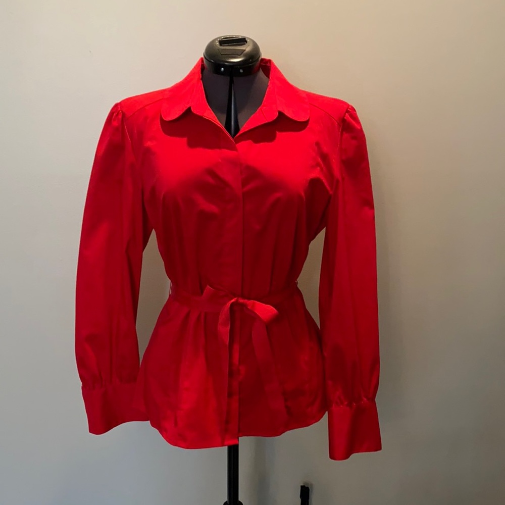 Worthington Long Sleeve Stretchy Modern Fit Shirt